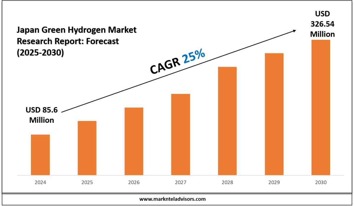 Japan Green Hydrogen Market Size, Share, Trends & Forecast 2030 – Market Trends Analysis